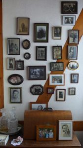 Ancestor photo wall